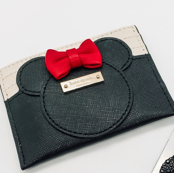 Kate Spade Minnie Mouse Card Wallet - Picture 1 of 4